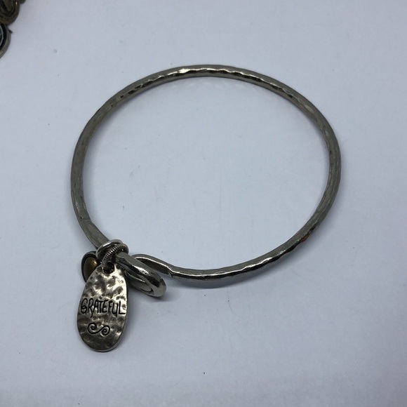 BRIGHTON grateful charm bracelet plus free tree of life bracelet - Picture 3 of 5